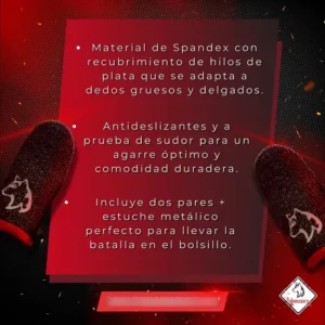 Fundas para Dedos Horusky V7 X4 – Rendimiento Profesional en Juegos de Disparo - Image 4