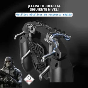 Control con Gatillos para Celular y Cooler – Ideal para PUBG, Free Fire, Call of Duty Mobile - Image 5