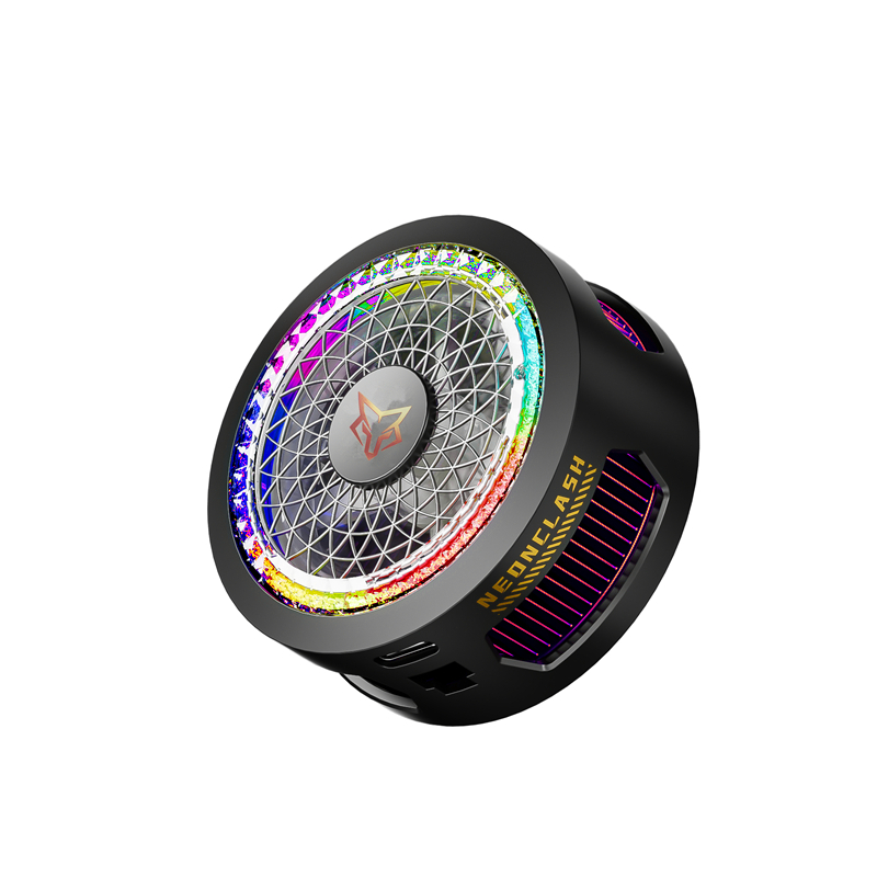 Cooler Magnético Sarafox B8 MAX FunCooler con LED RGB y Disipación de Calor por Semiconductor